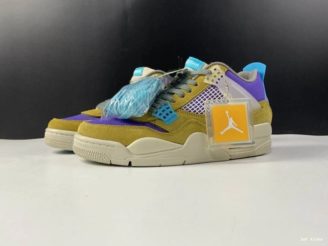 1st Kicks Shoes x Union SP 4 DJ5718-300 Desert Jordan Moss Air 0817